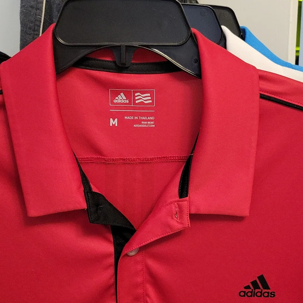 Already SOLD: 3 Adidas Golf Shirts - Picture 2 of 7